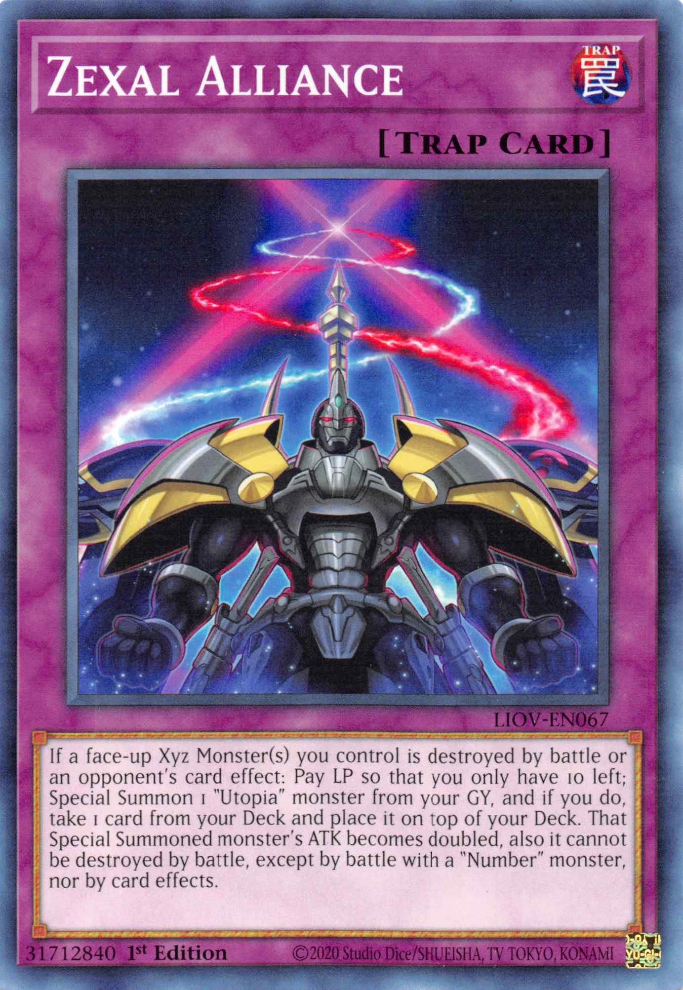 Zexal Alliance [LIOV-EN067] Common | Card Merchant Takapuna