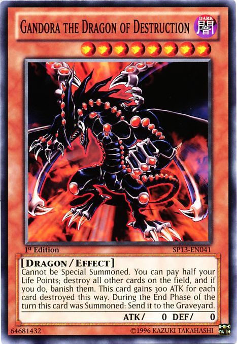 Gandora the Dragon of Destruction [SP13-EN041] Common | Card Merchant Takapuna