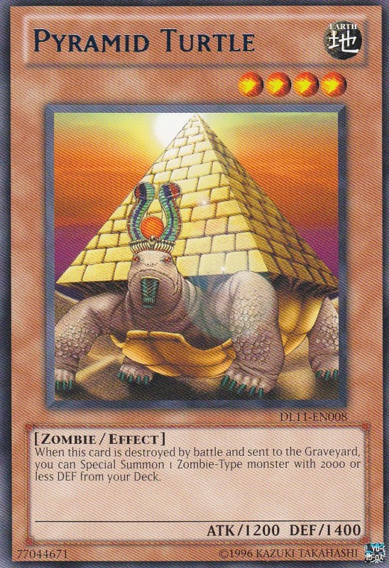 Pyramid Turtle (Blue) [DL11-EN008] Rare | Card Merchant Takapuna