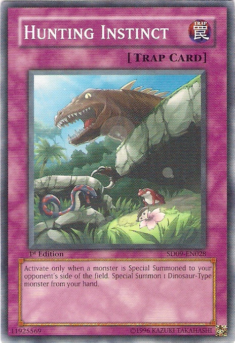 Hunting Instinct [SD09-EN028] Common | Card Merchant Takapuna