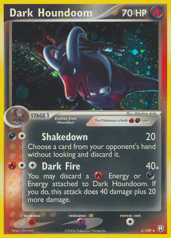 Dark Houndoom (5/109) [EX: Team Rocket Returns] | Card Merchant Takapuna