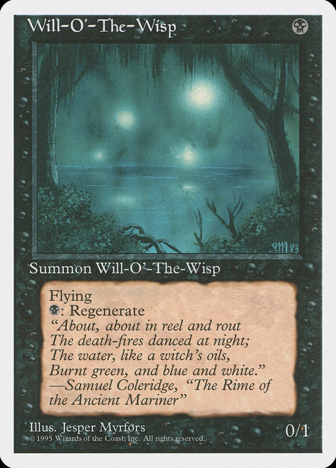 Will-o'-the-Wisp [Fourth Edition] | Card Merchant Takapuna