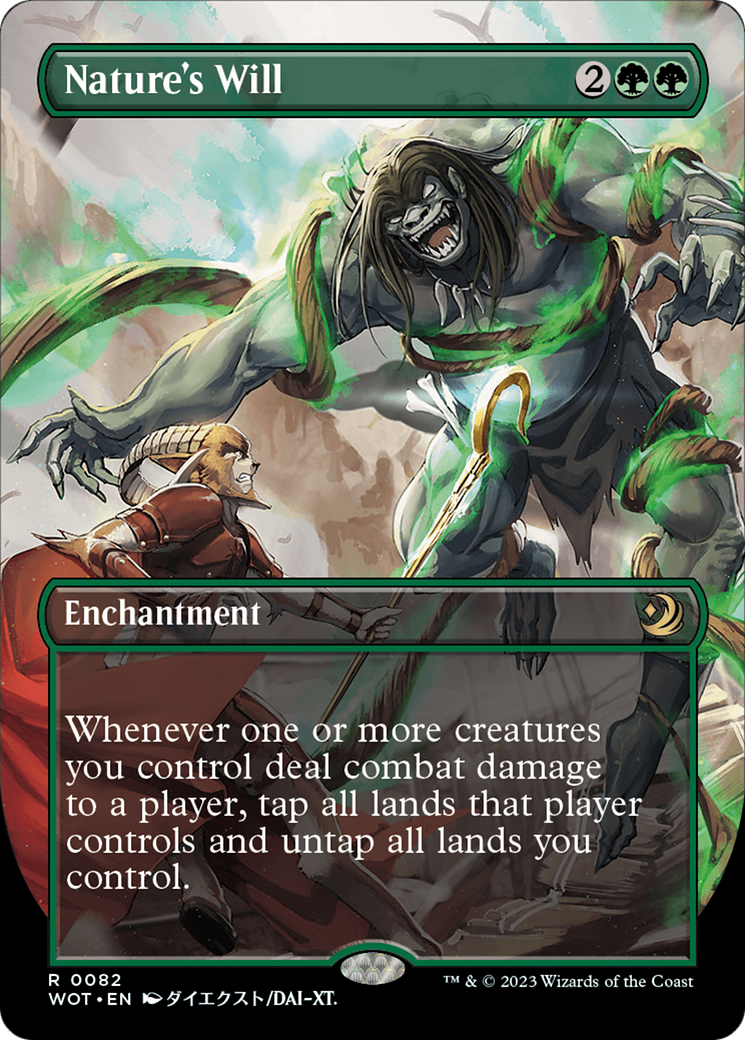 Nature's Will (Anime Borderless) [Wilds of Eldraine: Enchanting Tales] | Card Merchant Takapuna