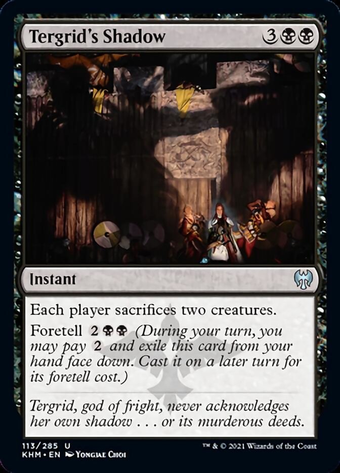 Tergrid's Shadow [Kaldheim] | Card Merchant Takapuna