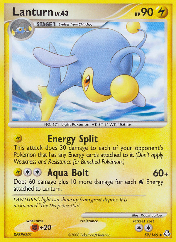 Lanturn (59/146) [Diamond & Pearl: Legends Awakened] | Card Merchant Takapuna