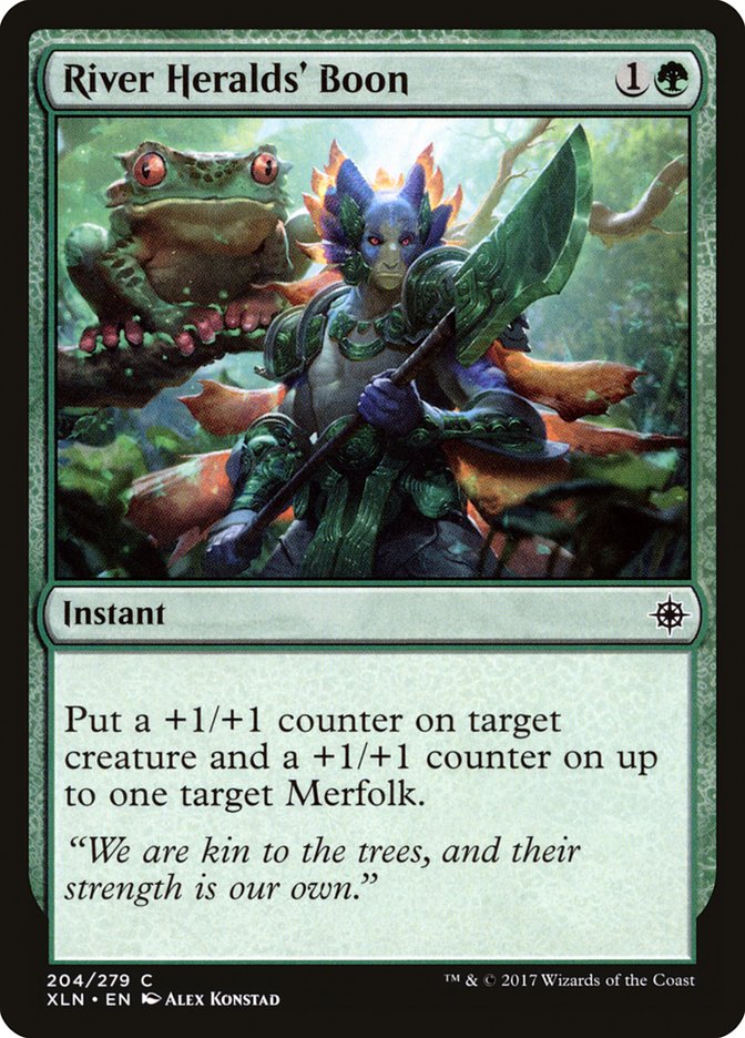 River Heralds' Boon [Ixalan] | Card Merchant Takapuna