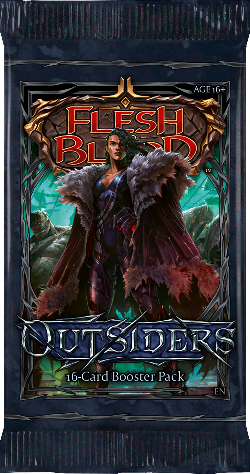 FAB Booster Pack - Outsiders | Card Merchant Takapuna