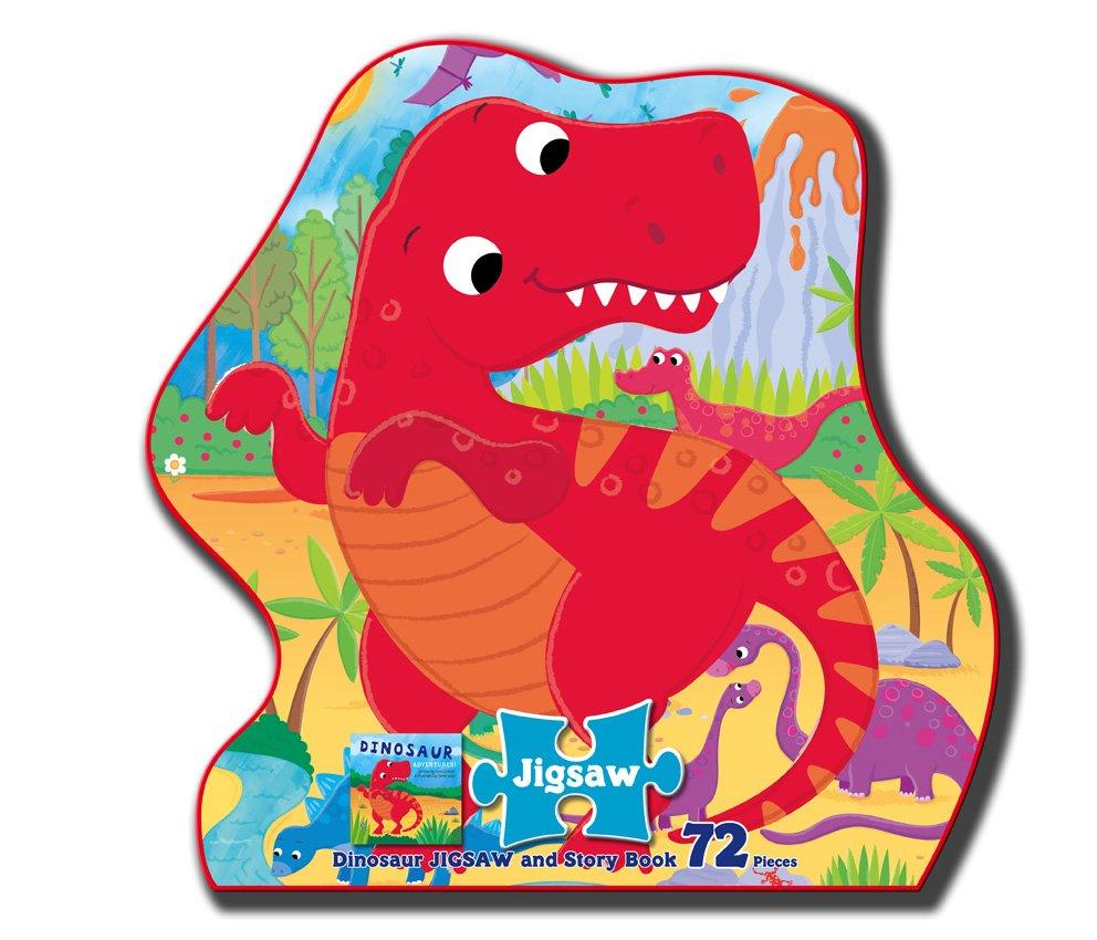 Dinosaur Jigsaw and Story Book | Card Merchant Takapuna