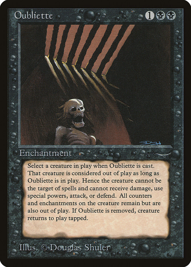 Oubliette (Light Mana Cost) [Arabian Nights] | Card Merchant Takapuna