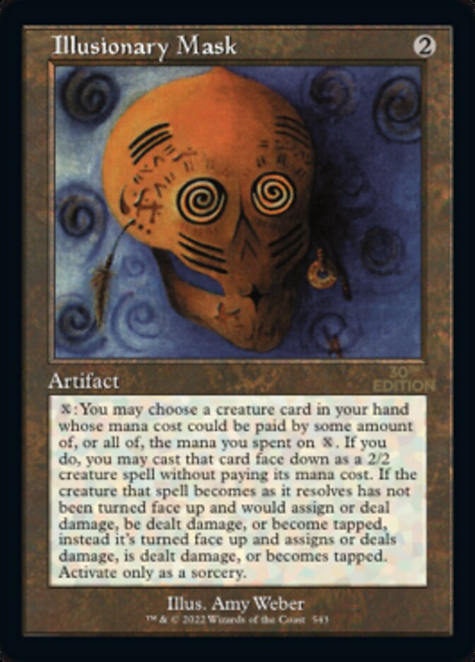 Illusionary Mask (Retro) [30th Anniversary Edition] | Card Merchant Takapuna