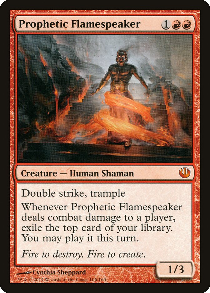 Prophetic Flamespeaker [Journey into Nyx] | Card Merchant Takapuna