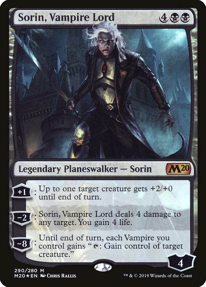 Sorin, Vampire Lord [Core Set 2020] | Card Merchant Takapuna