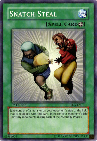 Snatch Steal [SD5-EN019] Common | Card Merchant Takapuna
