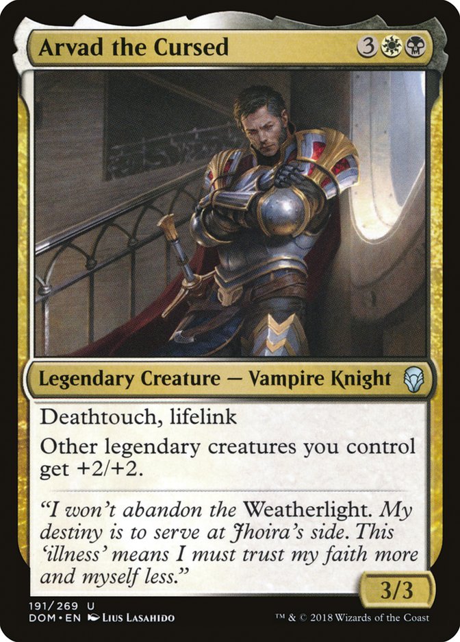 Arvad the Cursed [Dominaria] | Card Merchant Takapuna