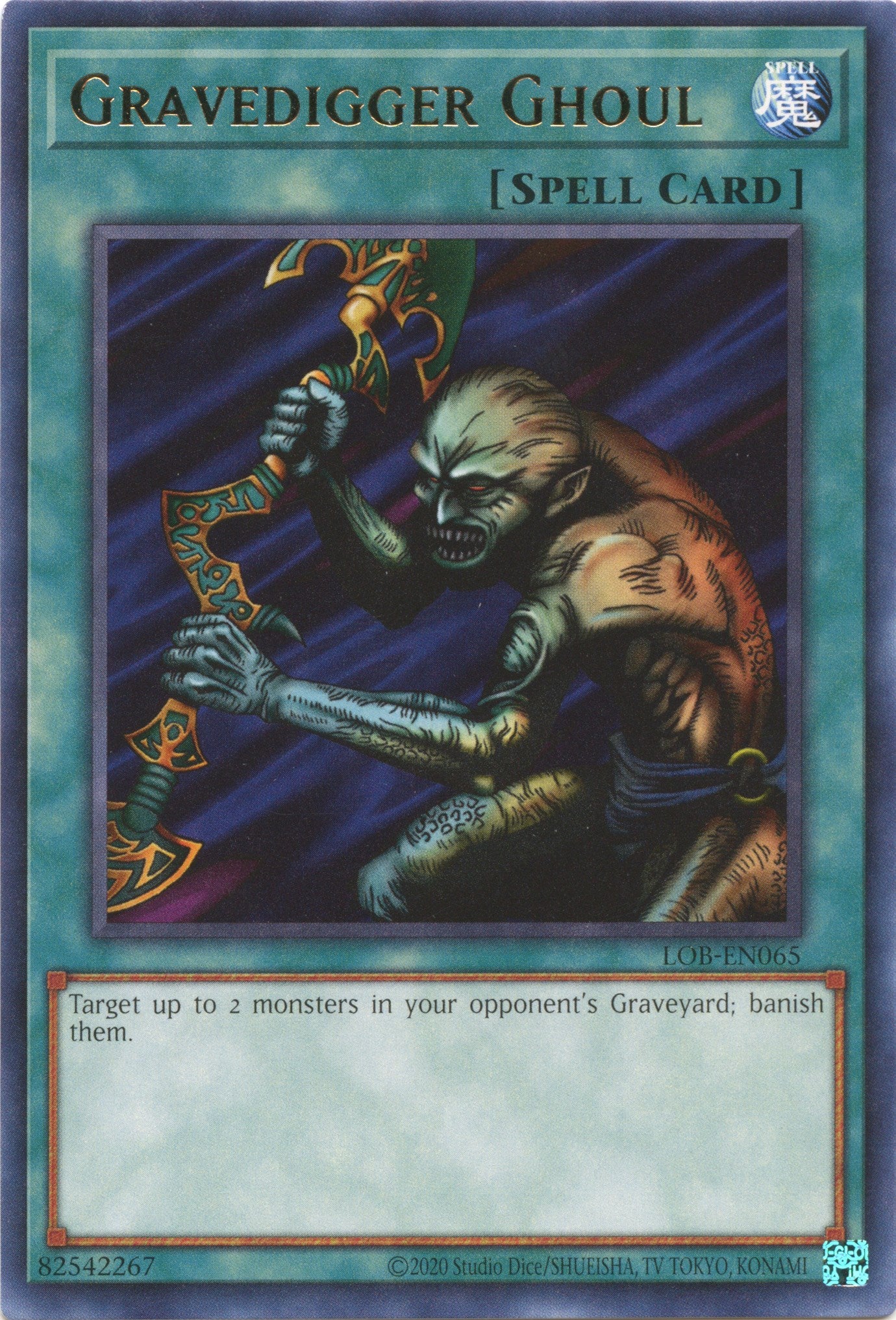 Gravedigger Ghoul (25th Anniversary) [LOB-EN065] Rare | Card Merchant Takapuna
