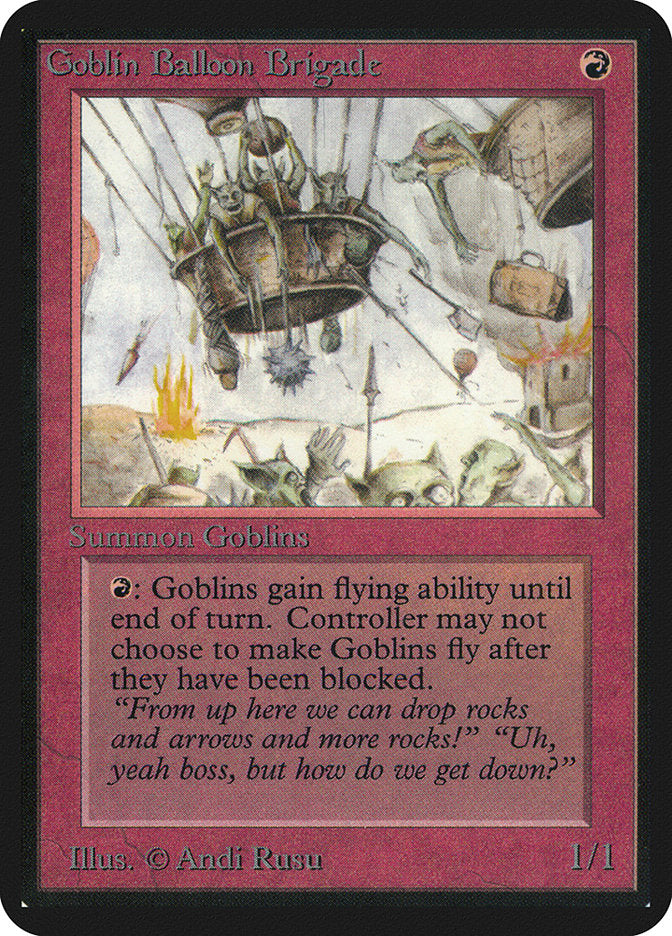 Goblin Balloon Brigade [Alpha Edition] | Card Merchant Takapuna