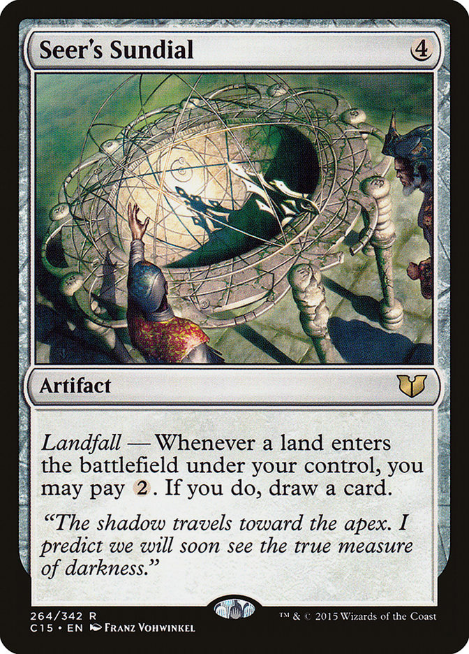 Seer's Sundial [Commander 2015] | Card Merchant Takapuna