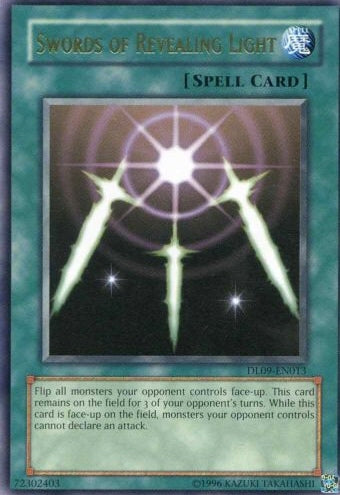 Swords of Revealing Light (Green) [DL09-EN013] Rare | Card Merchant Takapuna