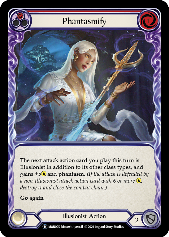Phantasmify (Red) [U-MON095] (Monarch Unlimited)  Unlimited Normal | Card Merchant Takapuna