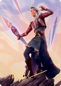 Niko Aris Art Card (Gold-Stamped Signature) [Kaldheim Art Series] | Card Merchant Takapuna