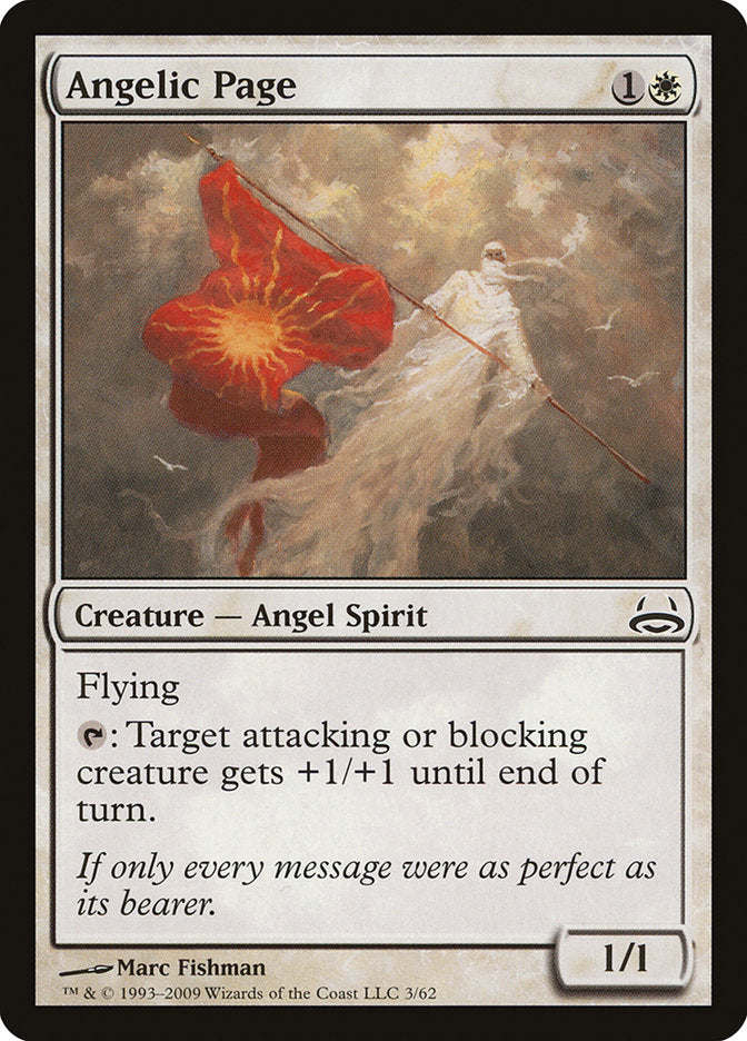 Angelic Page [Duel Decks: Divine vs. Demonic] | Card Merchant Takapuna