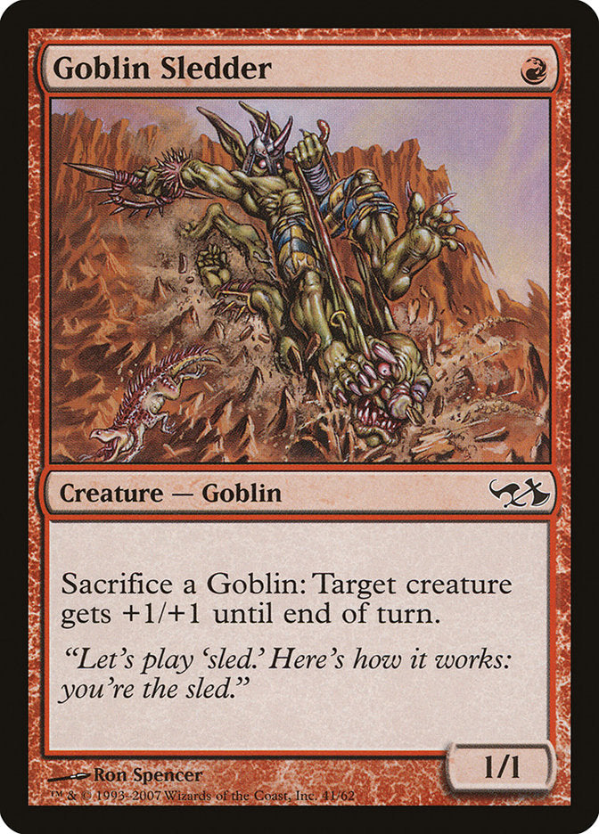 Goblin Sledder [Duel Decks: Elves vs. Goblins] | Card Merchant Takapuna