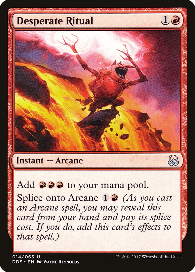 Desperate Ritual [Duel Decks: Mind vs. Might] | Card Merchant Takapuna