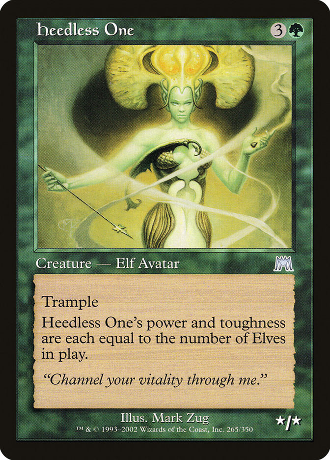Heedless One [Onslaught] | Card Merchant Takapuna