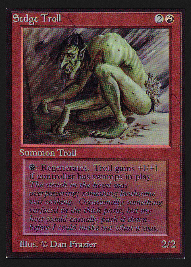Sedge Troll [International Collectors' Edition] | Card Merchant Takapuna