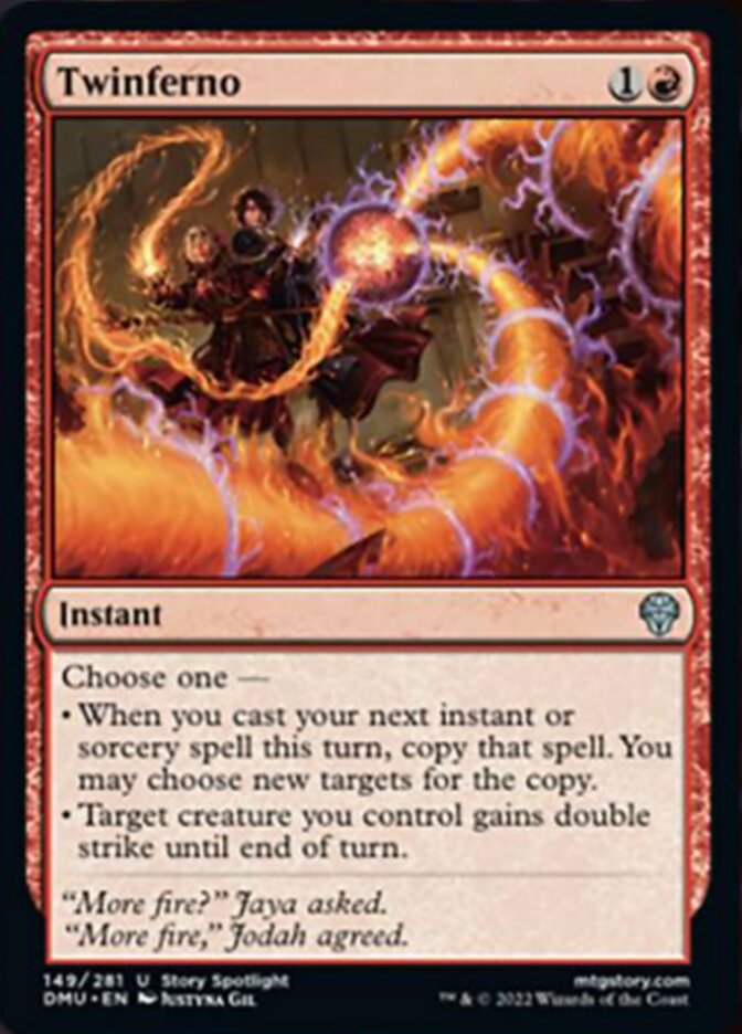 Twinferno [Dominaria United] | Card Merchant Takapuna