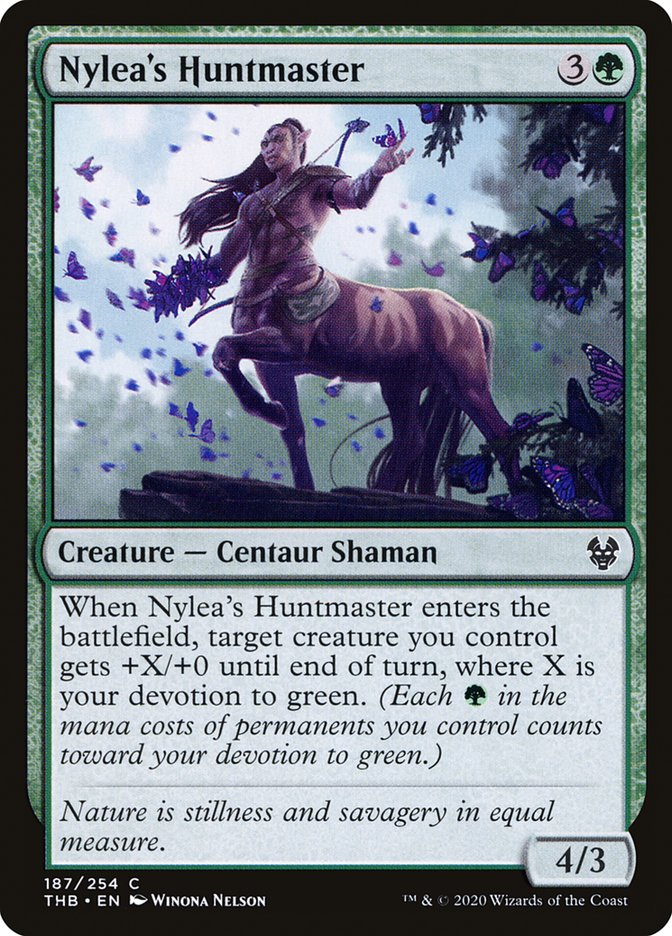 Nylea's Huntmaster [Theros Beyond Death] | Card Merchant Takapuna
