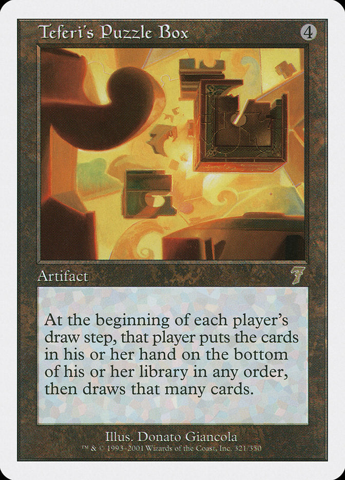 Teferi's Puzzle Box [Seventh Edition] | Card Merchant Takapuna