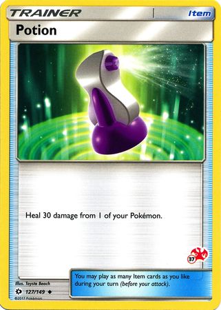 Potion (127/149) (Charizard Stamp #37) [Battle Academy 2020] | Card Merchant Takapuna