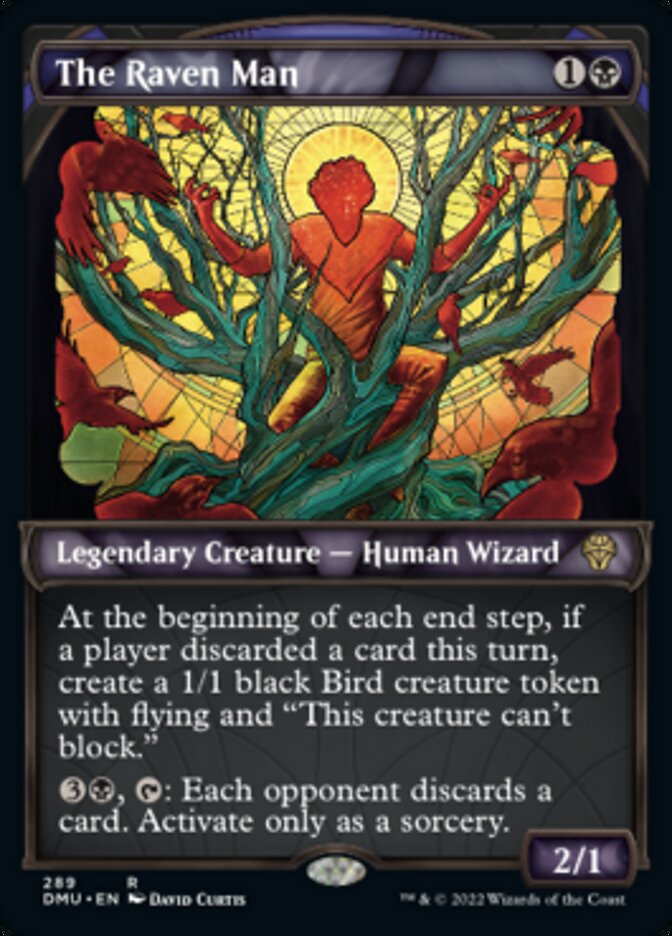 The Raven Man (Showcase) [Dominaria United] | Card Merchant Takapuna