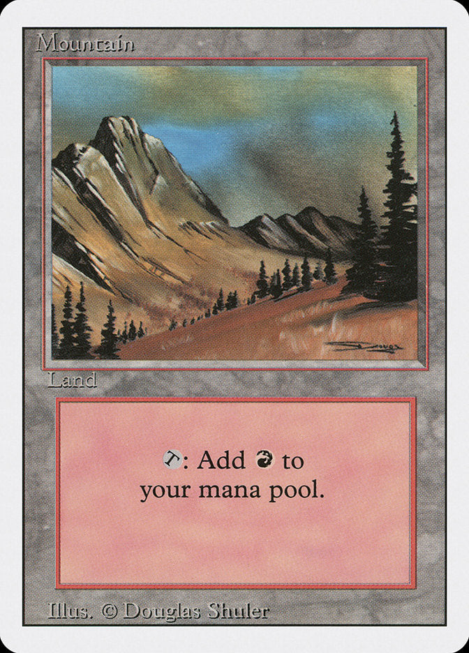 Mountain (No Snow) [Revised Edition] | Card Merchant Takapuna