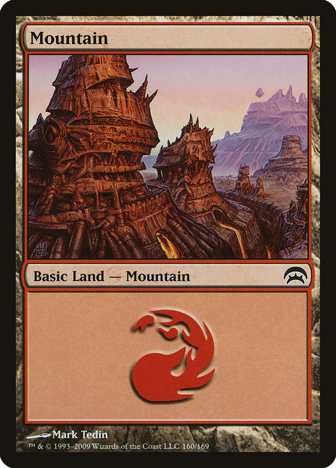 Mountain (160) [Planechase] | Card Merchant Takapuna