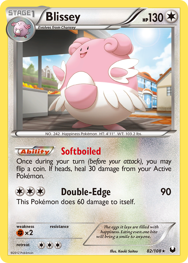 Blissey (82/108) [Black & White: Dark Explorers] | Card Merchant Takapuna