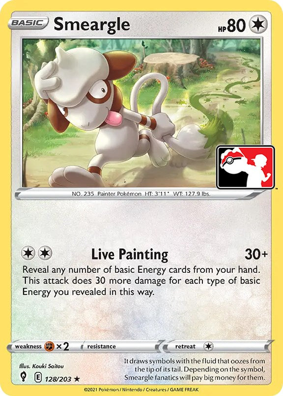 Smeargle (128/203) [Prize Pack Series One] | Card Merchant Takapuna