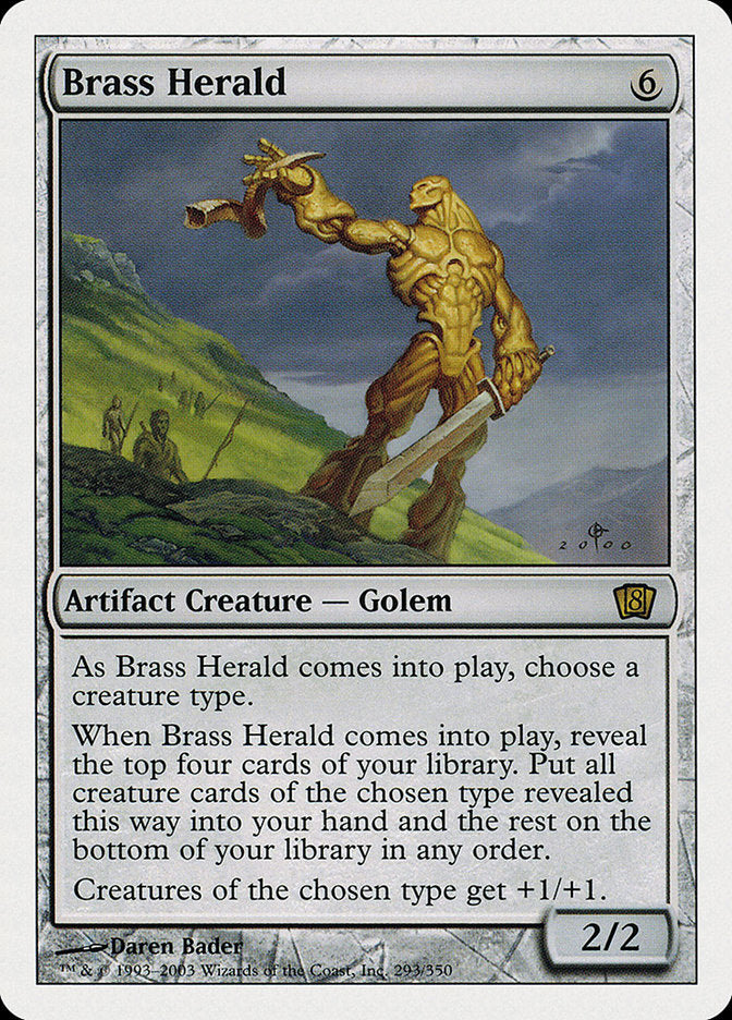 Brass Herald [Eighth Edition] | Card Merchant Takapuna