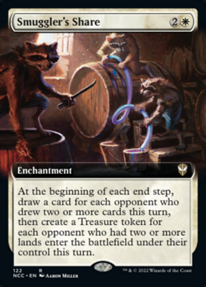 Smuggler's Share (Extended Art) [Streets of New Capenna Commander] | Card Merchant Takapuna