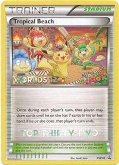 Tropical Beach (BW50) (Top 32) [Black & White: Black Star Promos] | Card Merchant Takapuna