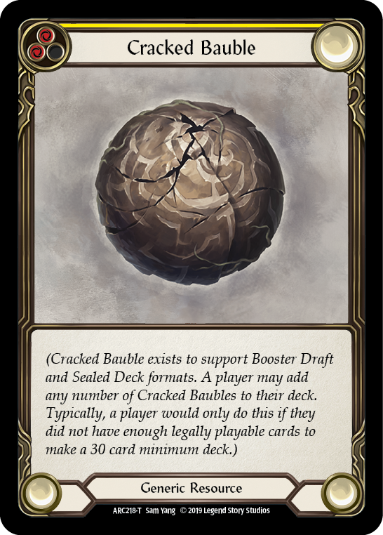 Cracked Bauble [ARC218-T] (Arcane Rising)  1st Edition Normal | Card Merchant Takapuna