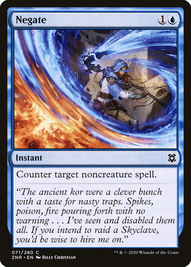 Negate [Zendikar Rising] | Card Merchant Takapuna