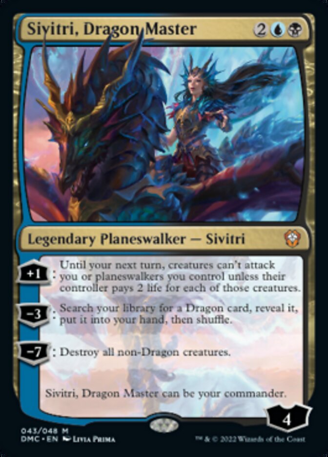 Sivitri, Dragon Master [Dominaria United Commander] | Card Merchant Takapuna