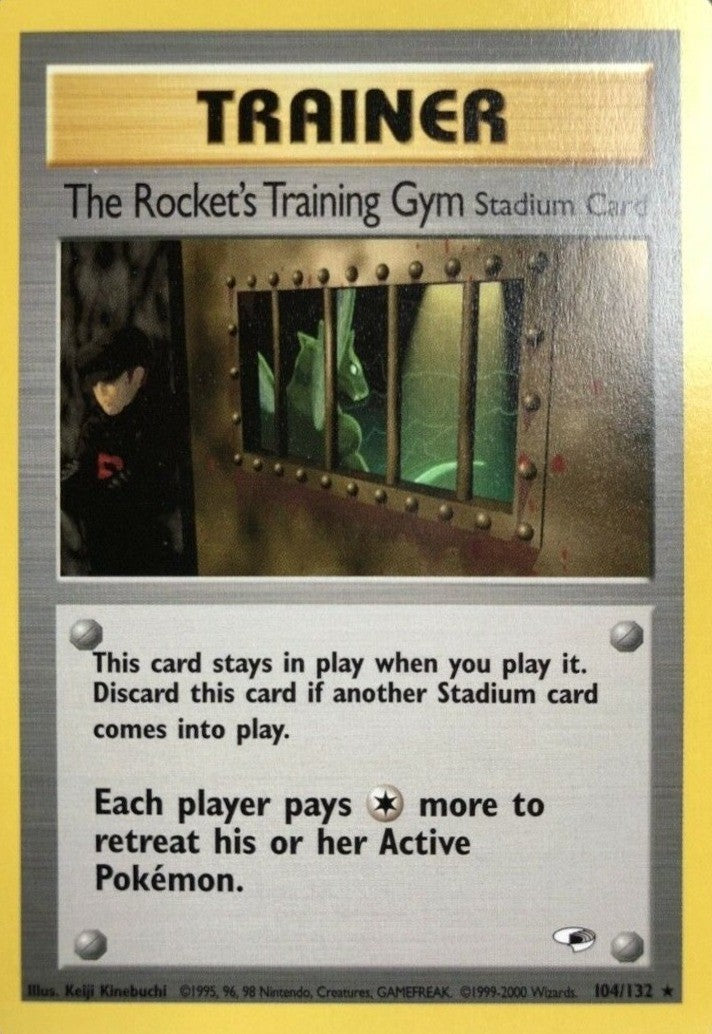 The Rocket's Training Gym (104/132) [Gym Heroes Unlimited] | Card Merchant Takapuna