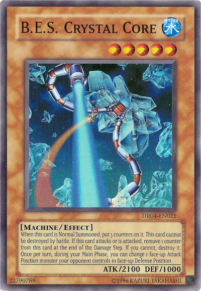 B.E.S. Crystal Core [DR04-EN021] Super Rare | Card Merchant Takapuna