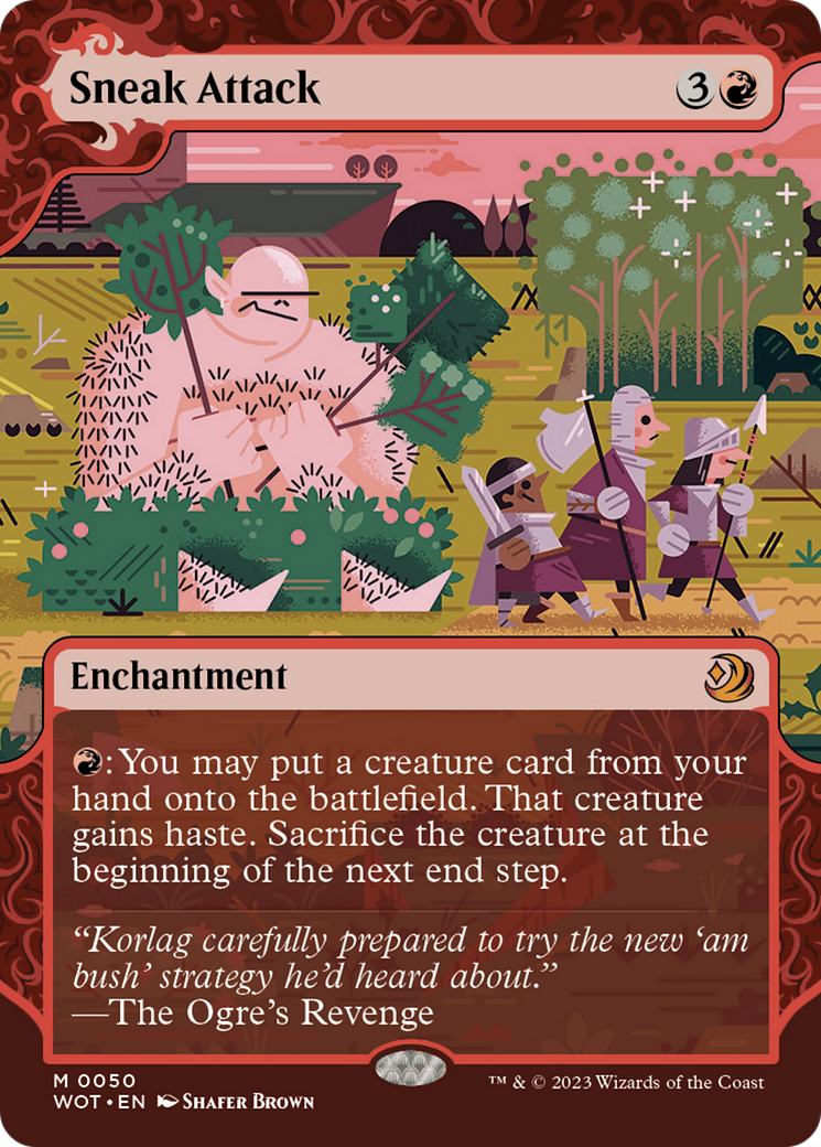 Sneak Attack [Wilds of Eldraine: Enchanting Tales] | Card Merchant Takapuna