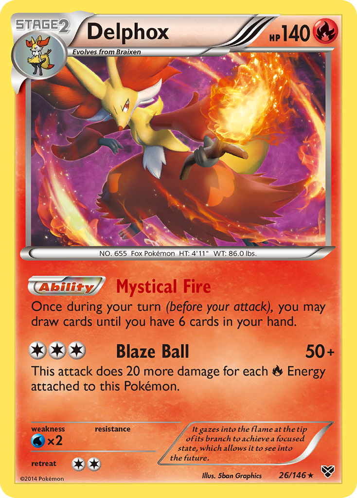 Delphox (26/146) [XY: Base Set] | Card Merchant Takapuna