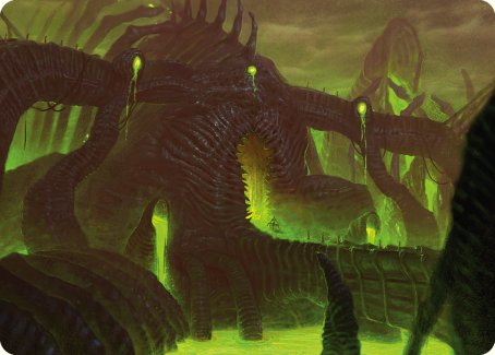 The Dross Pits Art Card [Phyrexia: All Will Be One Art Series] | Card Merchant Takapuna