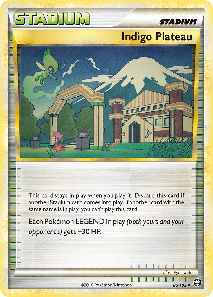 Indigo Plateau (86/102) [HeartGold & SoulSilver: Triumphant] | Card Merchant Takapuna